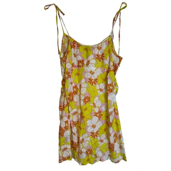 Sanctuary Yellow Orange Mini Sundress NWT - Picture 6 of 10